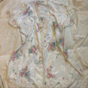 NWT Vintage Christian Dior Silk Robe
